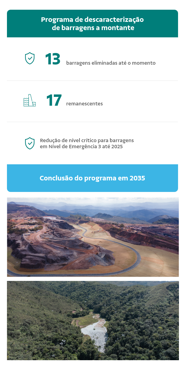 Notícias de Mineração Brasil - Vale Conclui Descaracterização De