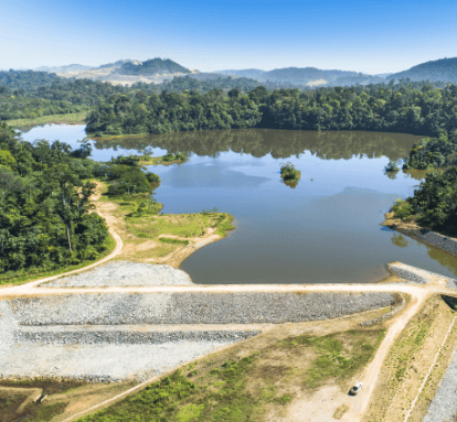 Image of a dam