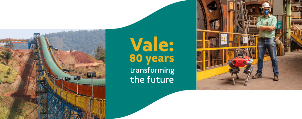 Vale: for 80 years transforming the future - Vale