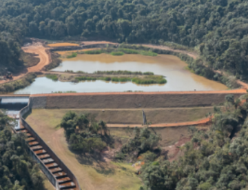 Estrutura da Barragem João Pereira totalmente eliminada